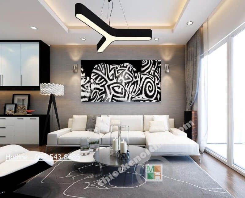 Để làm cho phòng khách trở nên sang trọng hơn, hãy lựa chọn tranh treo tường canvas để trang trí.